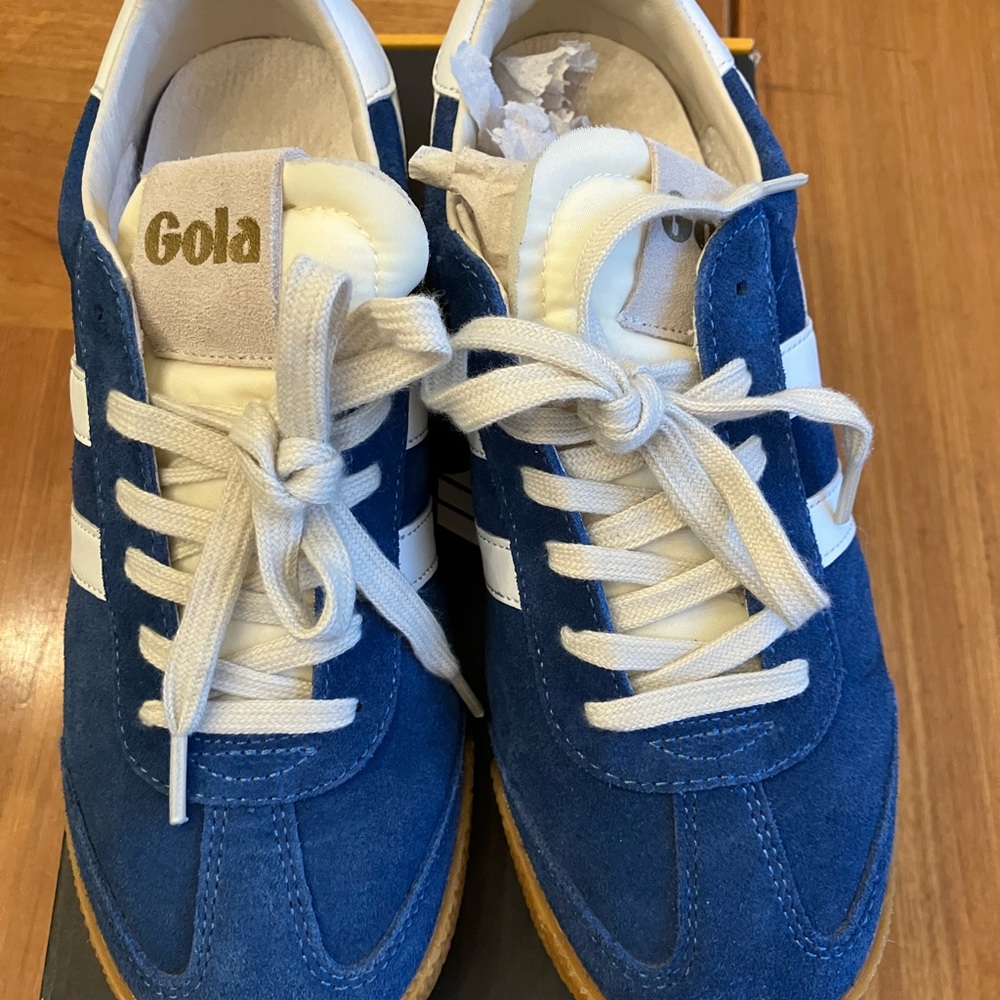 Gola Woman’s Royal Blue Suede Sneakers